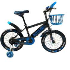 Bicicleta copii Piccolino 14 inch albastru