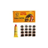 Set 16 petice rotunde pentru vulcanizare anvelope si camere &Oslash;50 mm cu adeziv 20 ml