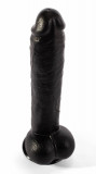 Dildo Realistic Cu Ventuza Louis, Negru, 31.5 cm, X-Men