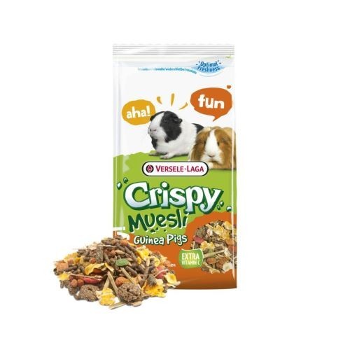 Hrana porcusori de guinea Crispy Muesli Guinea Pigs 1 kg - Versele Laga