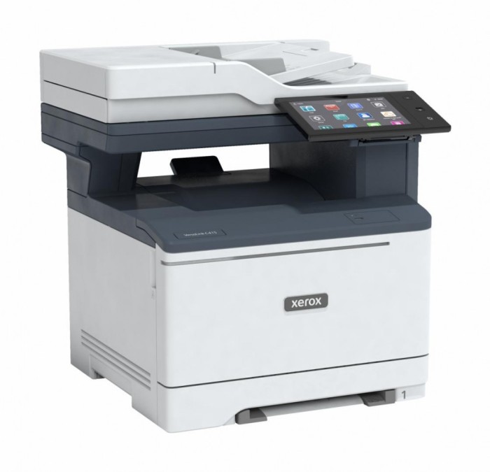 Multifunc?ional laser color xerox versalink c415 imprimare/copiere/scanare/fax a4 viteza pana la 42/40 ppm letter/a4 procesor