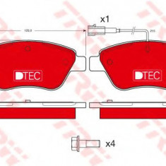 Set placute frana,frana disc FIAT 500 C (312) (2009 - 2016) TRW GDB1482DTE