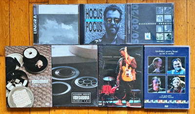 CD &amp;amp; DVD Alexandru Andries - Ungra, Hocus Pocus, Videoarhiva Vol. 1-5, Concertul foto