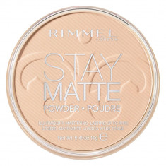 Pudra matifianta rezistenta la transfer RIMMEL London Stay Matte 012 Buff Beige 14 g foto