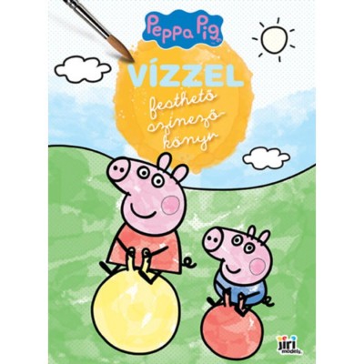 V&amp;iacute;zzel festhető sz&amp;iacute;nezők&amp;ouml;nyv - Peppa malac foto