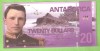 ANTARCTICA 20 $ / 2008. UNC.