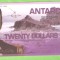 ANTARCTICA 20 $ / 2008. UNC.