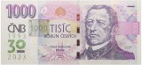 CEHIA █ bancnota █ 1000 Korun █ 2008 2023 █ COMEMORATIV █ UNC █ necirculata