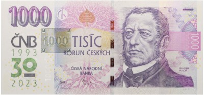 CEHIA █ bancnota █ 1000 Korun █ 2008 2023 █ COMEMORATIV █ UNC █ necirculata foto