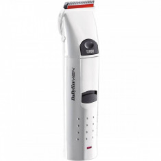 Masina de tuns Babyliss E708PE 10 accesorii 8 trepte taiere Alb foto