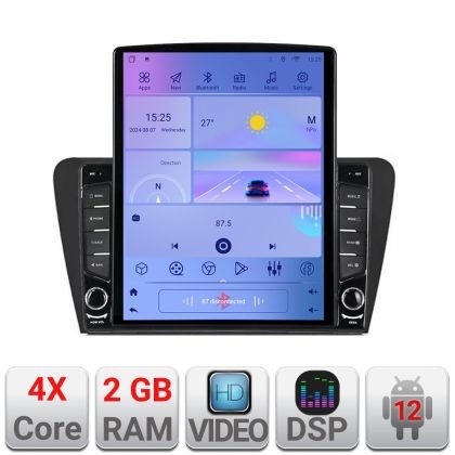 Navigatie SKODA SKODA OCTAVIA 2014-2020 Manual K-279 ecran tip TESLA 9.7&quot; cu Android Radio Bluetooth Internet GPS WIFI CarStore Technology