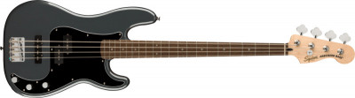 Chitara bass Squier Affinity PJ-Bass LRL Charcoal Frost Metallic BPG foto