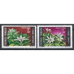 French Polynesia 1969 Mi 90/91 - Flori