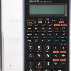 Calculator Stiintific, 10 Digits, 131 Functii, 144 X 75 X 10 Mm, Sharp El-501tbwh - Negru/violet