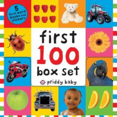 First 100 PB Box Set (5 Books): (First 100 Words; First 100 Animals; First 100 Trucks and Things That Go; First 100 Numbers; First 100 Colors, ABC, Nu