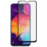 Folie sticla samsung galaxy a50, full glue, negru, Flippy