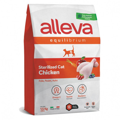 Alleva EQUILIBRIUM Cat Chicken Sterilized 1,5 kg foto