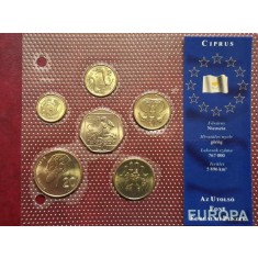 Cipru 2001-03 - set monede necirculate