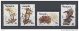 !!! RARR : VANUATU - CIUPERCI 1984 , 4 VALORI - NESTAMPILATE / FLORA