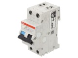 &Icirc;ntrerupător RCBO 6A, 300mA, 1+N, IP20, pentru şină DIN - ABB