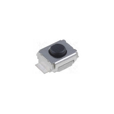 Microintrerupator, 2.5x3mm, OFF-(ON), SPST-NO, OMRON OCB - B3U-1000PM