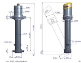 Cilindru Basculare Hyva 70525377, Mega Drive