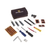 Kit reparatie pana / vulcanizare roti tubless, cu butelie si petice camera