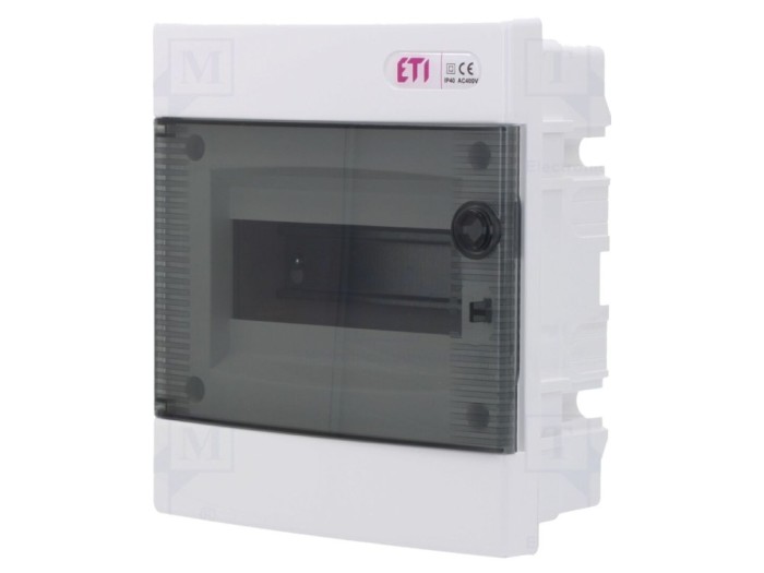 Carcasă modulară IP40 perete, 8 module