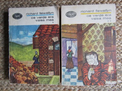 CE VERDE ERA VALEA MEA - Richard Llewellyn (2 volume BPT) foto