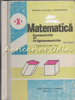 Matematica. Manual Pentru Clasa a X-a - Augustin Cota, Ecaterina Kurthy