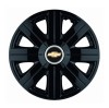 Set 4 Capace Roti, potrivite jantelor de R16, pentru Chevrolet, model Cosmos Negru, Autohelix MSA
