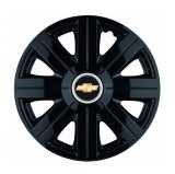 Cumpara ieftin Set 4 Capace Roti Autohelix MSA&reg;, potrivite jantelor de R16, pentru Chevrolet, model Cosmos Negru