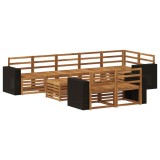 vidaXL Seturi de canapele Lemn Solid de Acacia 3384540