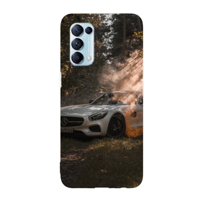 Husa compatibila cu Oppo A74 model Mercedes AMG GT-S, Silicon, TPU, Viceversa