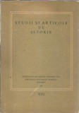 Cumpara ieftin Studii si Articole de Istorie XVI Editie Societatea Stiinte Istorice 1970 Brosata Stadiu Bun