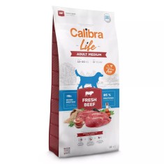 Calibra Dog Life Adult Medium Fresh Beef 12 kg foto