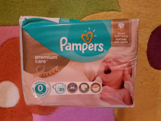 Scutece Pampers Premium Care Carry Pack 0 Nou Nascut, pana la 2,5kg foto