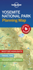Lonely Planet Yosemite National Park Planning Map foto