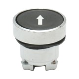 Cap buton comanda negru sageata jos &Oslash; 22mm ZBE Breckner Germany