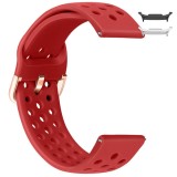 Curea din silicon, compatibila Samsung Galaxy Watch8 44mm, Rosu