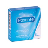 Prezervative - Pasante Pasiune Prezervative cu Striatii pentru Placere Extra Intensa - 3 bucati, Pasante Healthcare Ltd