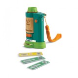 Microscop de jucarie pentru copii din bambus,10x6.4x4.8 cm, +4 ani, Hape