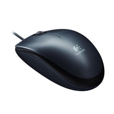 Mouse Optic Logitech M90, USB, Negru foto