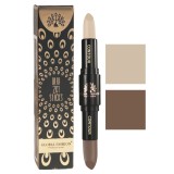Stick duo 2&icirc;n1 pentru față, corector + concealer, Global Fashion, GC02