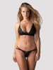Sutien Nutris Obsessive, Negru, XS/S