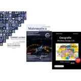 Pachet Bacalaureat 2026. Ghid complet Limba si literatura romana, Matematica pe intelesul tuturor M-mate-info, M-stiintele naturii si Geografie Sintez