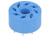 Finder Stativ PCB 8 Pini 10A 250VAC Soclu Rotund Octal pentru Relee Montaj PCB