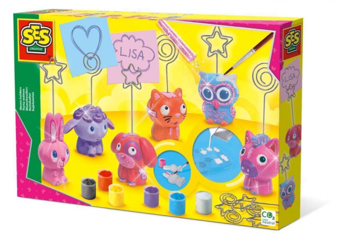 Set Mulaj si Pictura-Memo Holders Animale