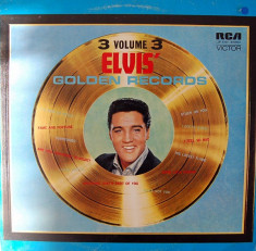 Disc Vinil Elvis Presley ?? Elvis&amp;#039; Golden Records Volume 3 foto