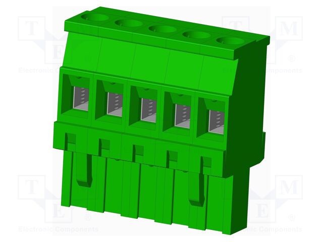 Regletă de conexiuni deconectabilă 5,08mm 90&deg; AMPHENOL ANYTEK